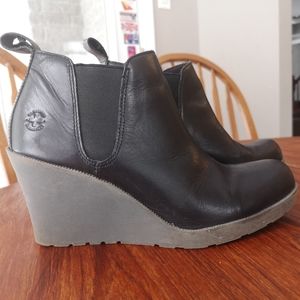 Doc Dr. Martens Black Nettie Wedges